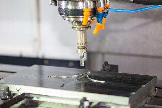 CNC machining center cutting mold Precision Engineers Cornwall & Devon